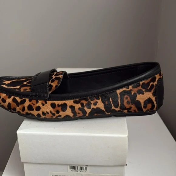 Calvin Klein Women's Leopard Print Loafers, BNWOT, no dust bags, comes with box - Picture 10 of 12
